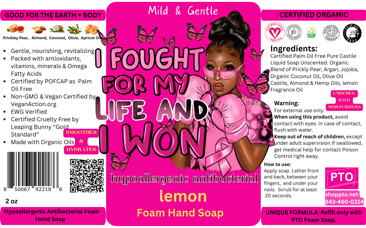 BCA Mild & Gentle Foam Hand Soap 3 Pk 2 oz Travel Size - Lemon Scent