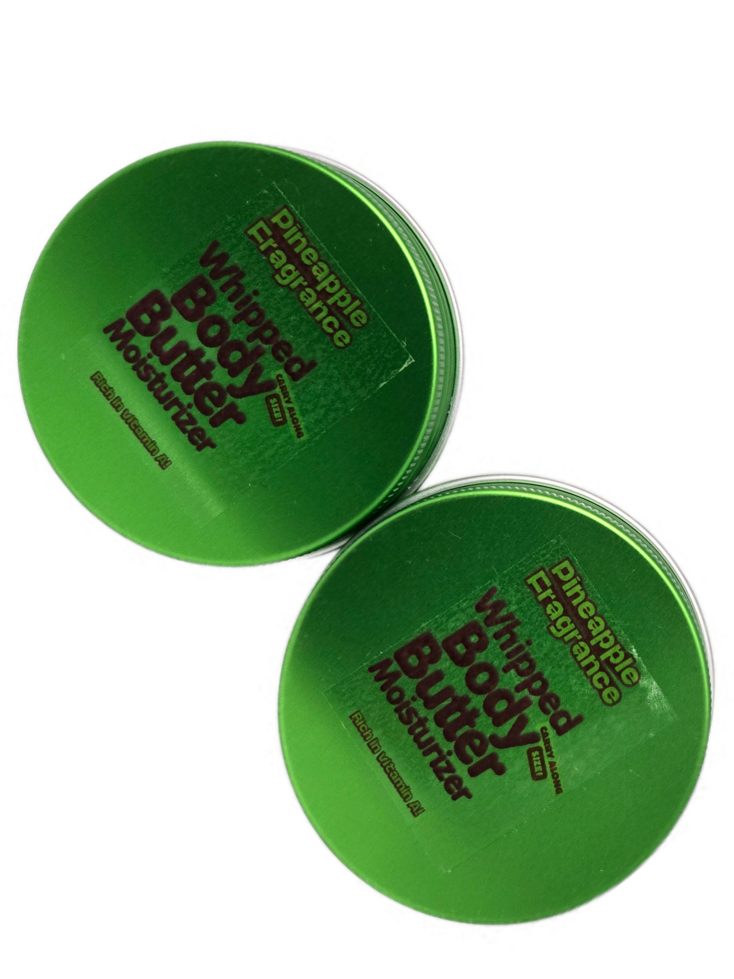 Whipped Body Butter Moisturizer Pineapple Fragrance 2 oz 2Pk