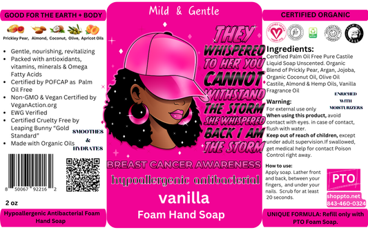 BCA Mild & Gentle Foam Hand Soap 3 Pk 2 oz Travel Size - Vanilla Scent