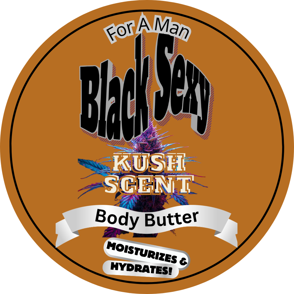Black Sexy For A Man Body Butter Kush Scent