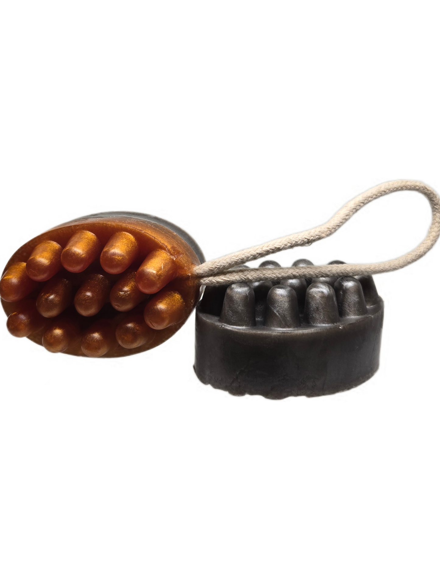 Black Sexy Massage Bar Soap On A Rope