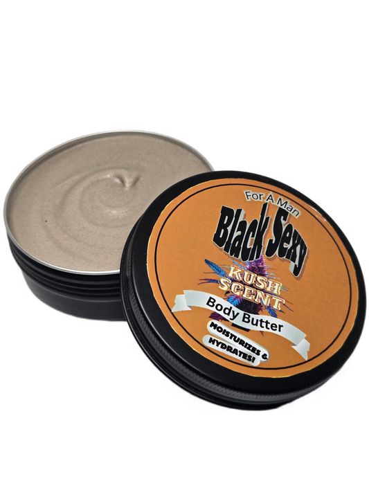 Black Sexy For A Man Body Butter Kush Scent