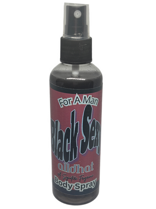 Black Sexy For A Man Alldhat Scent Body Spray