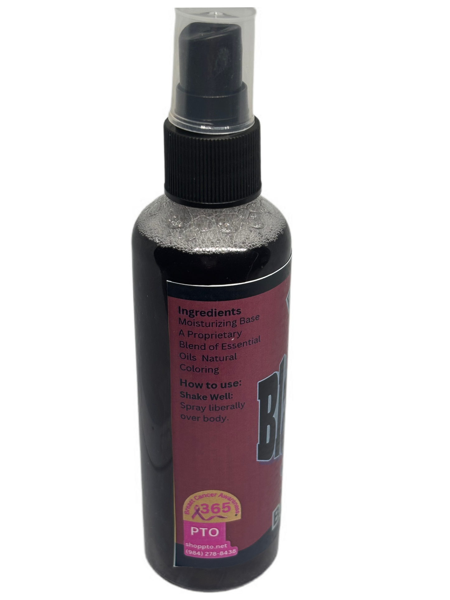 Black Sexy For A Man Alldhat Scent Body Spray