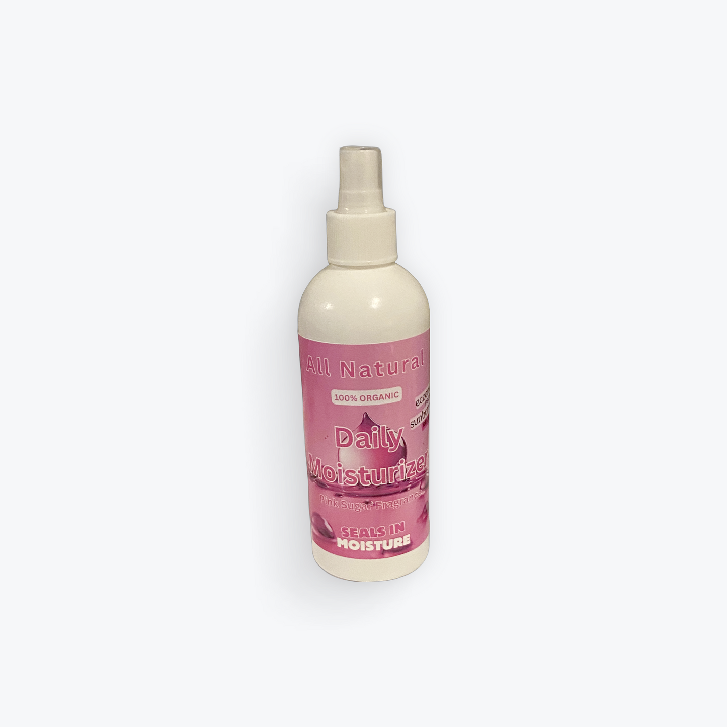 All Natural Daily Moisturizer Pink Sugar Fragrance 8 oz