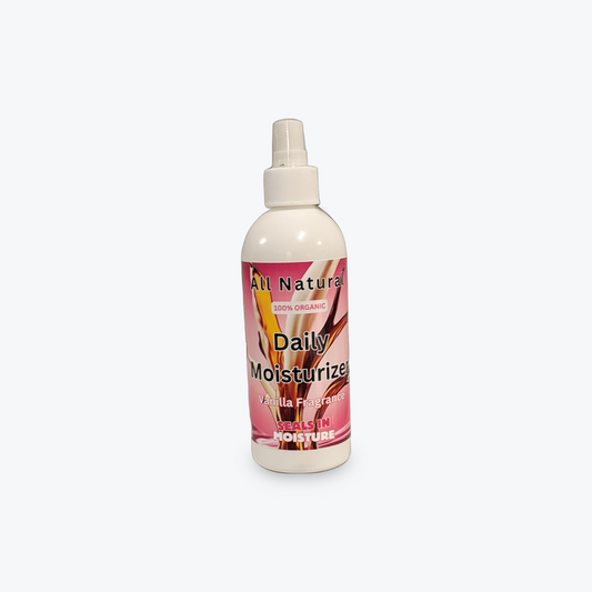 All Natural Daily Moisturizer Vanilla Fragrance 8 oz