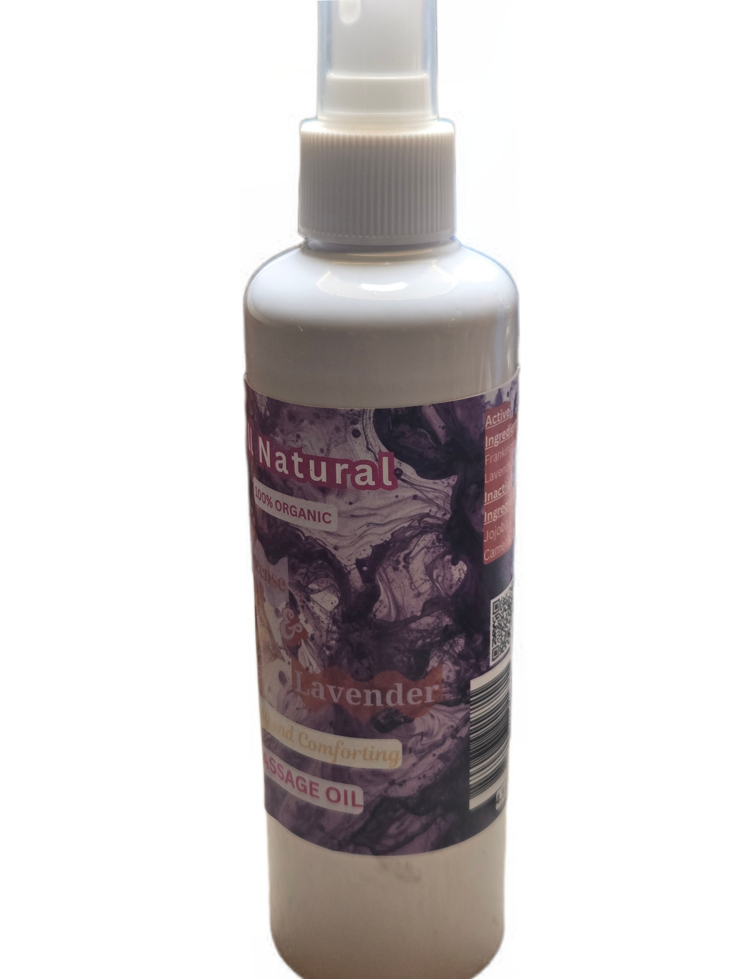 Frankincense & Lavender Massage Oil