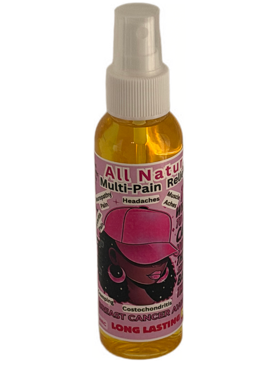 Breast Cancer Awareness Multi-Pain Relief Oil Spray 4.5 oz