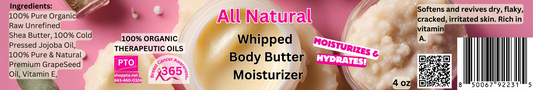 Whipped Body Butter Moisturizer