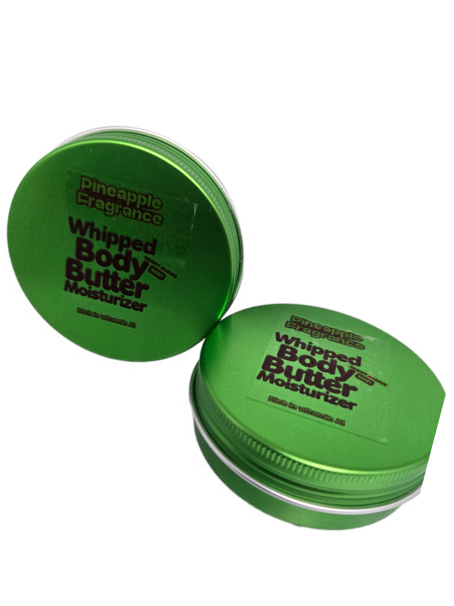 Whipped Body Butter Moisturizer Pineapple Fragrance 2 oz 2Pk