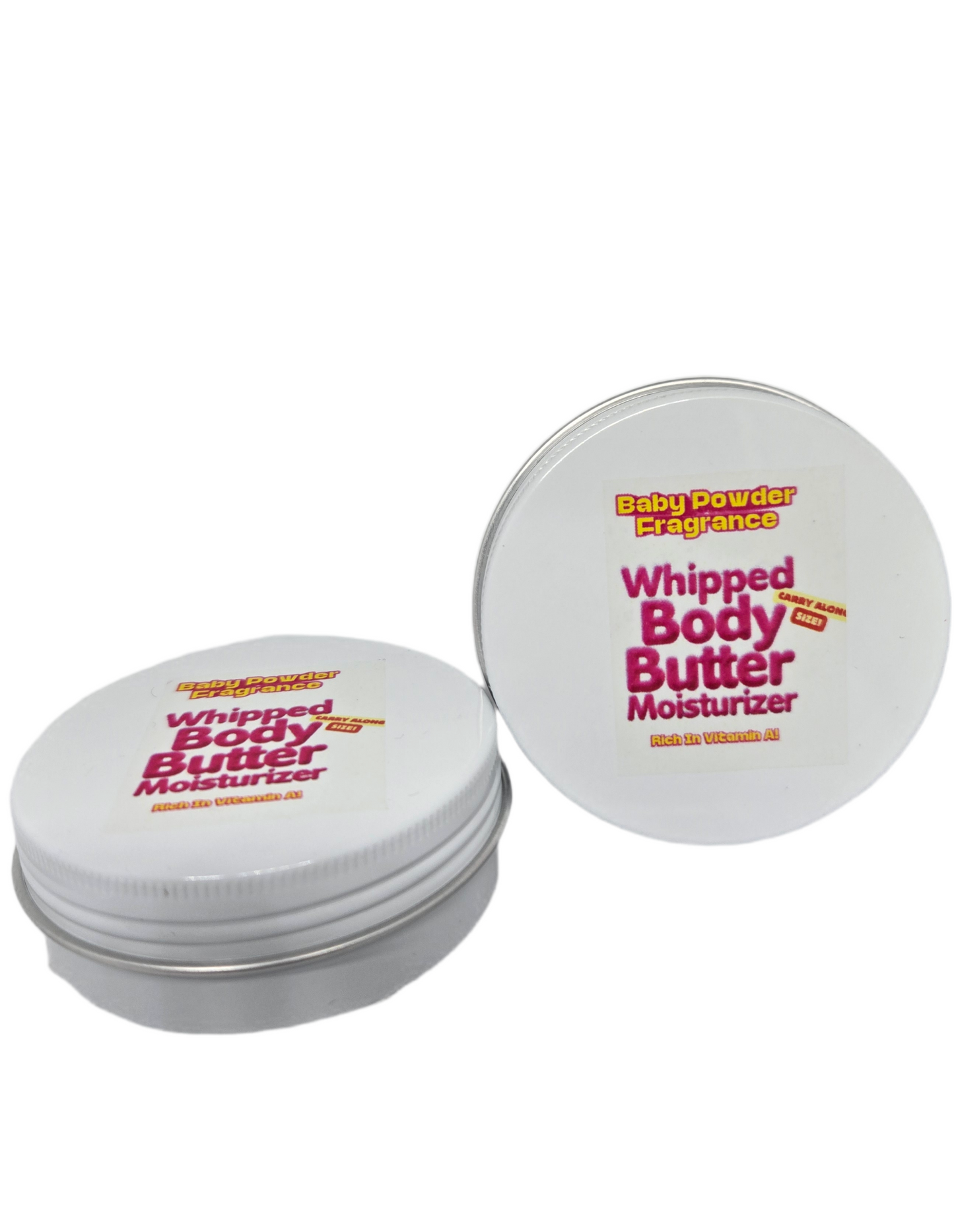 Whipped Body Butter Moisturizer Baby Powder Scent 2 oz 2 Pk